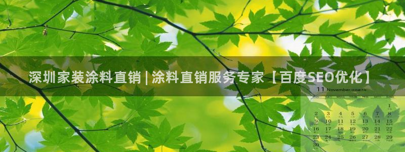 和记电业集团：深圳家装涂料直销 | 涂料直销服务专家【百度SEO优化】