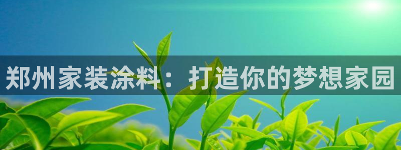 和记官方直营注册导航：郑州家装涂料：打造你的梦想家园